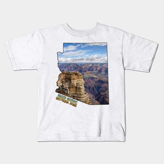 Arizona  (Grand Canyon National Park) Kids T-Shirt by gorff